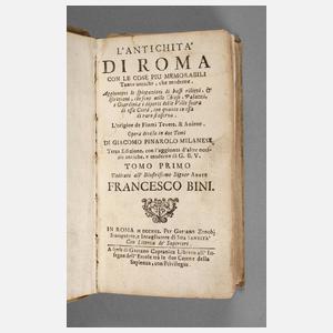 Giacomo Pinarolos Romführer 1713