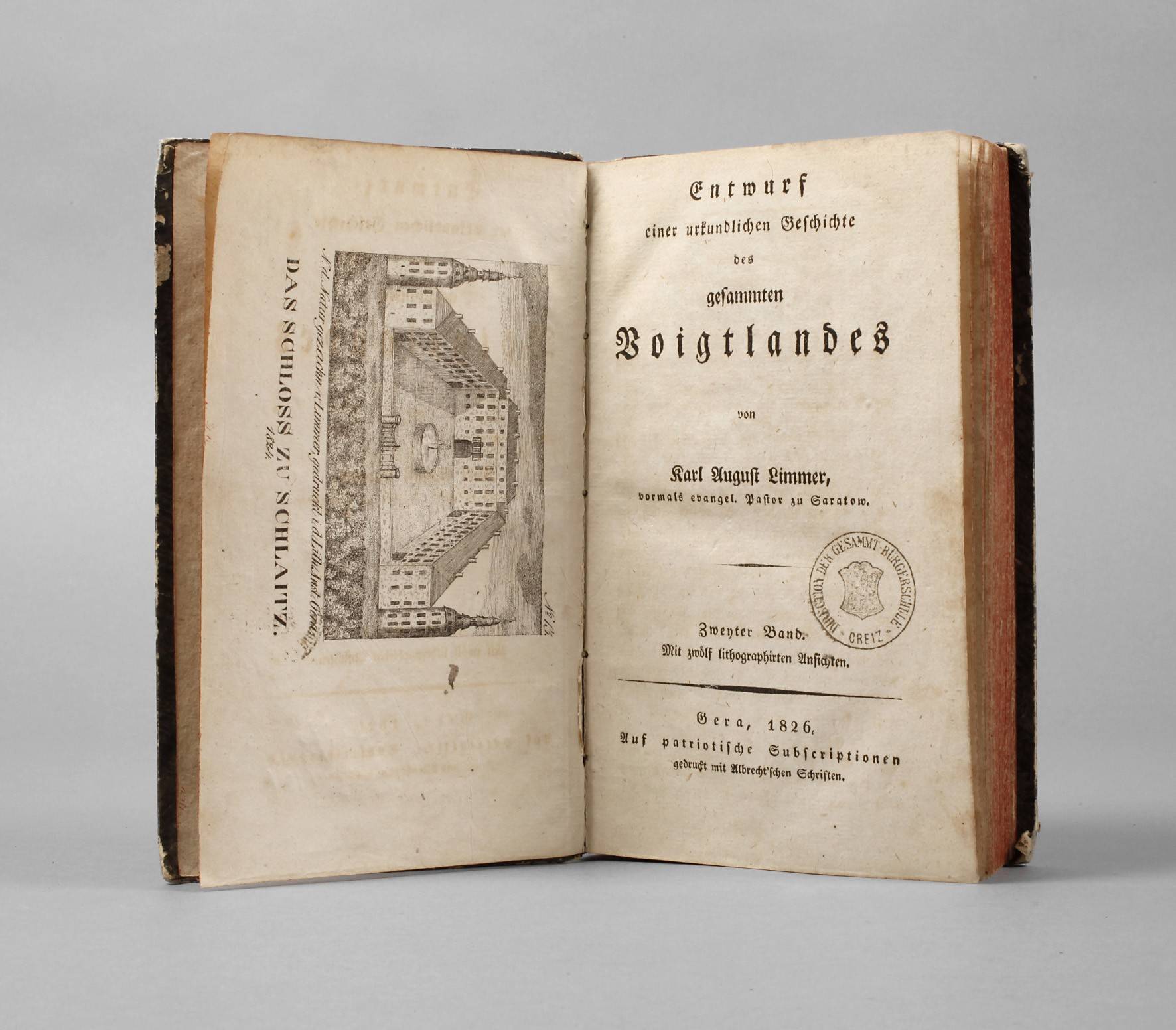 Limmers Geschichte des Vogtlandes 1826