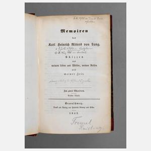 Memoiren des Karl Heinrich Ritters von Lang