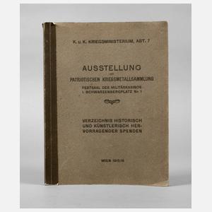 Patriotischer Ausstellungskatalog Österreich