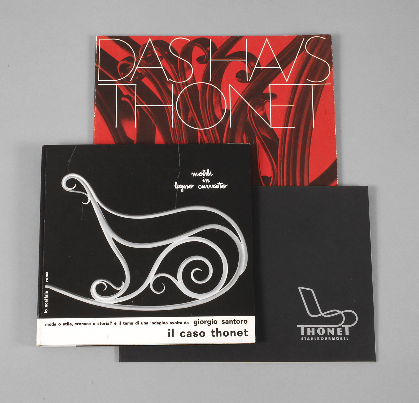 Konvolut Werbeliteratur Thonet AG