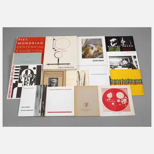 Konvolut Ausstellungskataloge Kunst des 20. Jhs.