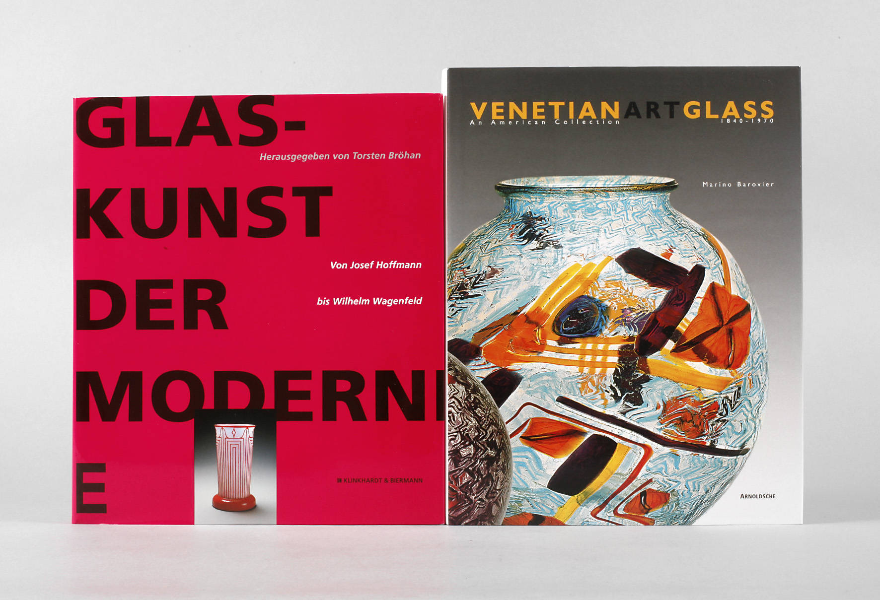 Zwei Fachbücher Glaskunst