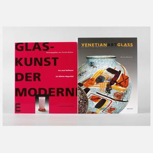 Zwei Fachbücher Glaskunst