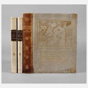 Drei Fachbücher Kunstgeschichte
