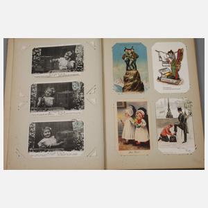 Ansichtskartenalbum Kitschkarten