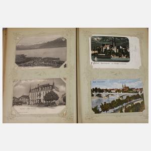 Ansichtskartenalbum Schweiz