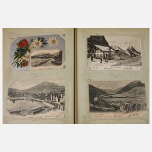 Ansichtskartenalbum Schweiz