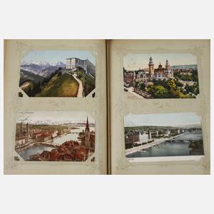 Ansichtskartenalbum Schweiz