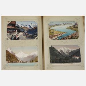 Ansichtskartenalbum Schweiz