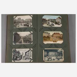 Ansichtskartenalbum Straßenbahnen