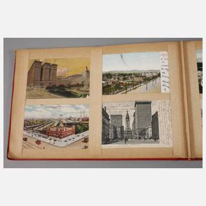 Ansichtskartenalbum USA