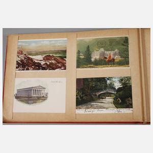 Ansichtskartenalbum USA