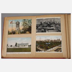 Ansichtskartenalbum USA