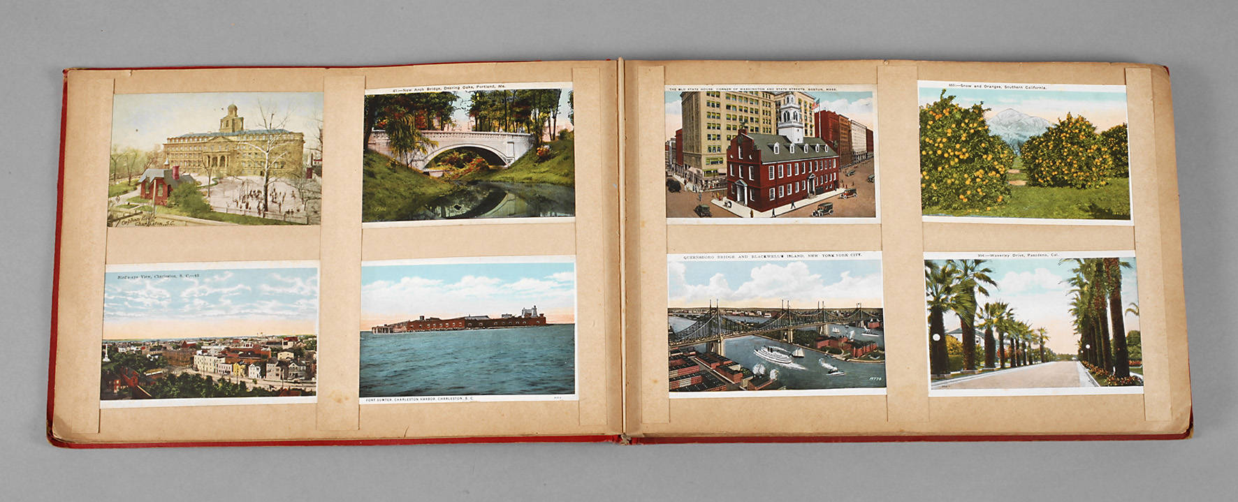 Ansichtskartenalbum USA