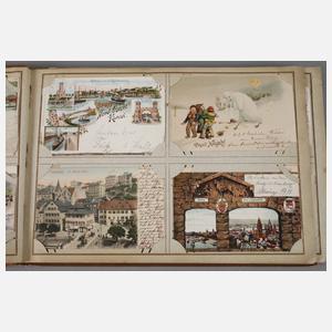 Sammlung Gruß-aus-Karten