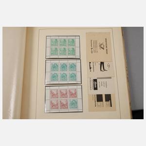 Briefmarken DDR 1949–75 GS und DV