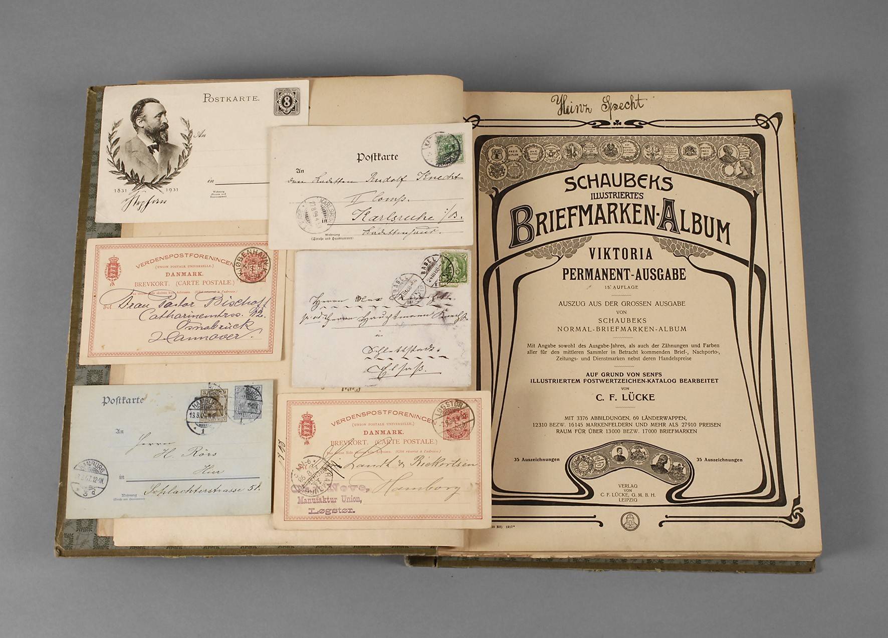 Briefmarken und Belege alle Welt