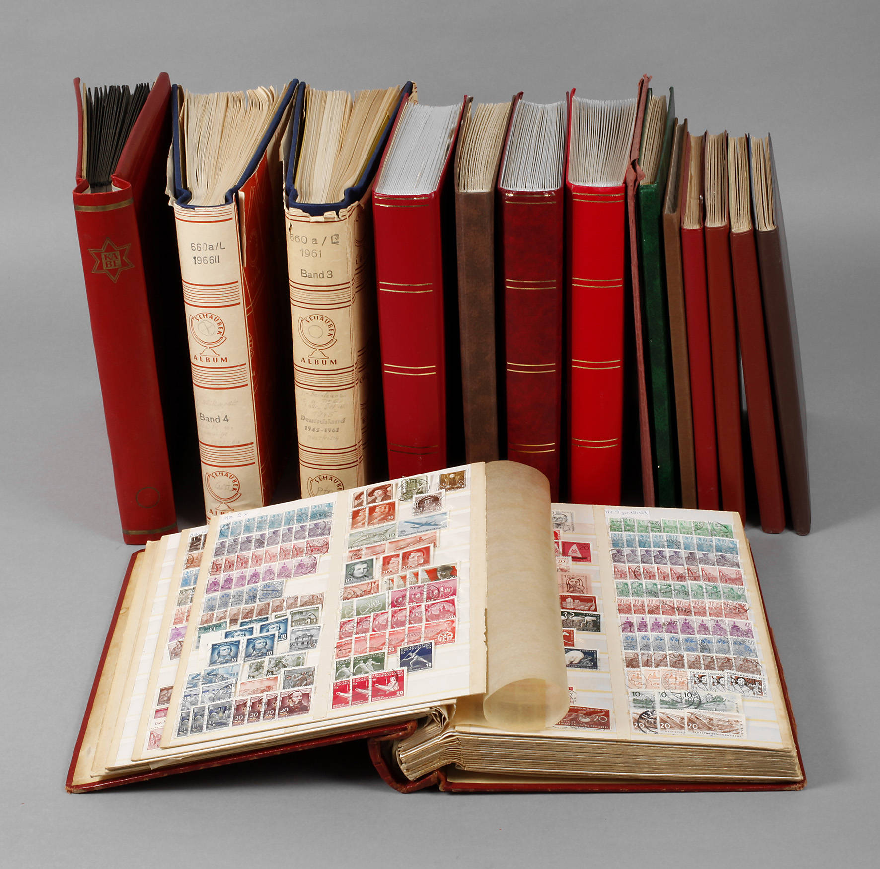 Briefmarken-Nachlass DDR, Bund und Belege