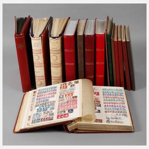 Briefmarken-Nachlass DDR, Bund und Belege