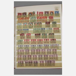 Briefmarkenalbum DR, Bayern, Württemberg und Belege