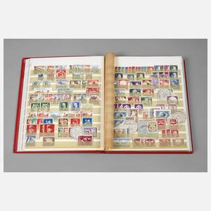 Briefmarkenalbum DR, Bayern, Württemberg und Belege