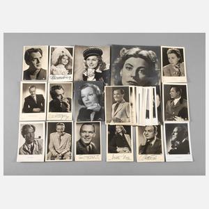 Konvolut Autogrammkarten