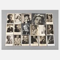 Konvolut Autogrammkarten111