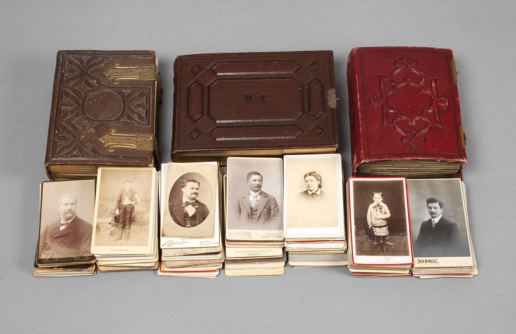 Konvolut Fotografien Carte de Visite
