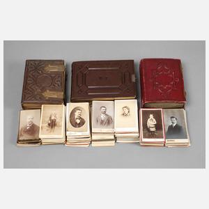 Konvolut Fotografien Carte de Visite