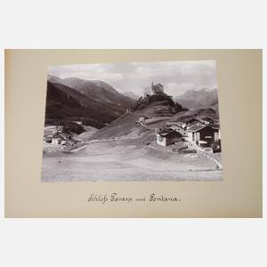 Reiseerinnerungen 1901 Engadin/Graubünden/St. Gallen/Zürich