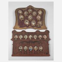 Seidenbilder europäischer Hochadel und Militär111