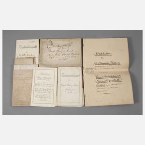 Konvolut historische Dokumente Schweiz
