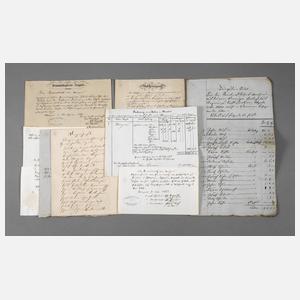 Konvolut historische Dokumente Menznau (Schweiz)