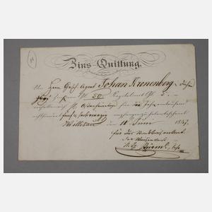 Konvolut historische Dokumente Willisau (Schweiz)