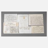 Konvolut historische Dokumente Willisau (Schweiz)111