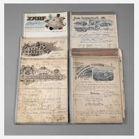 Konvolut Rechnungen111