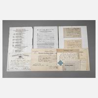 Konvolut historische Dokumente Kanton Luzern111