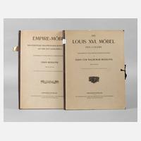 Zwei Tafelbände Möbelgeschichte Frankreich111