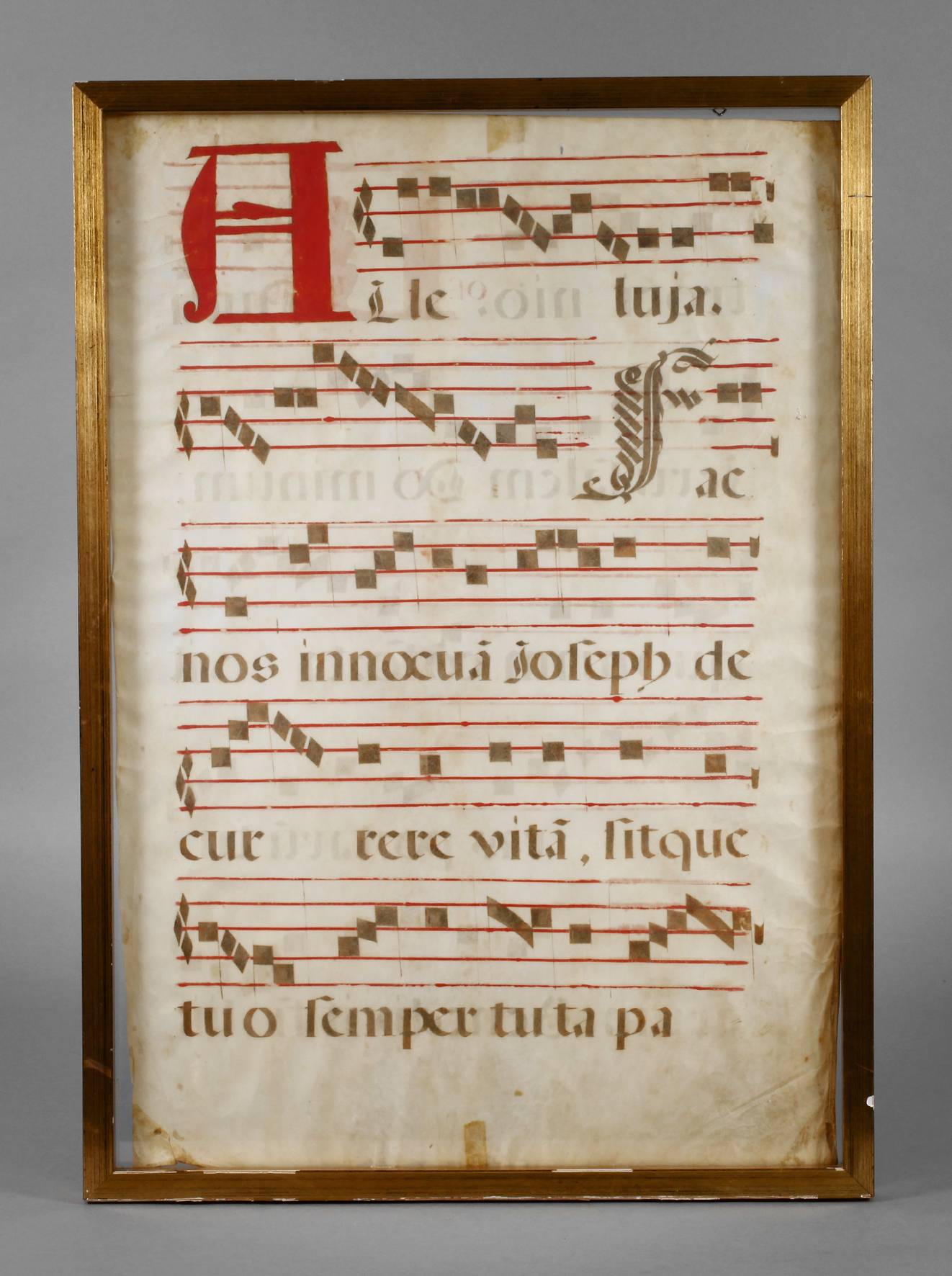Pergamentseite Antiphonar
