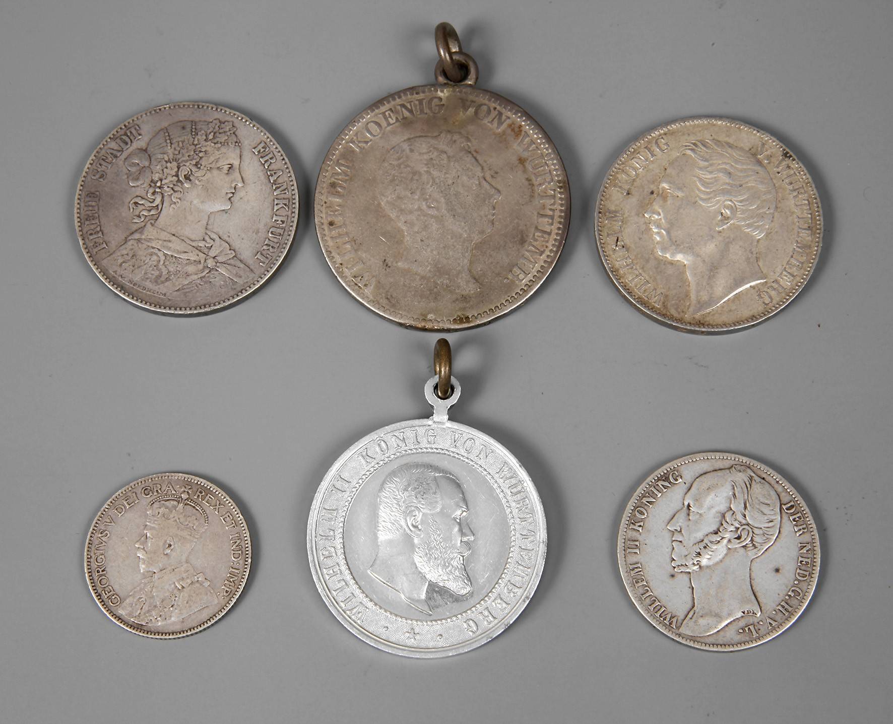 Konvolut Münzen/Medaillen 19. Jh.