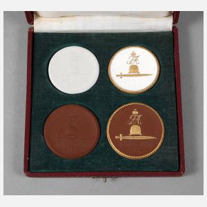 Erinnerungsmedaillen Meissener Porzellan