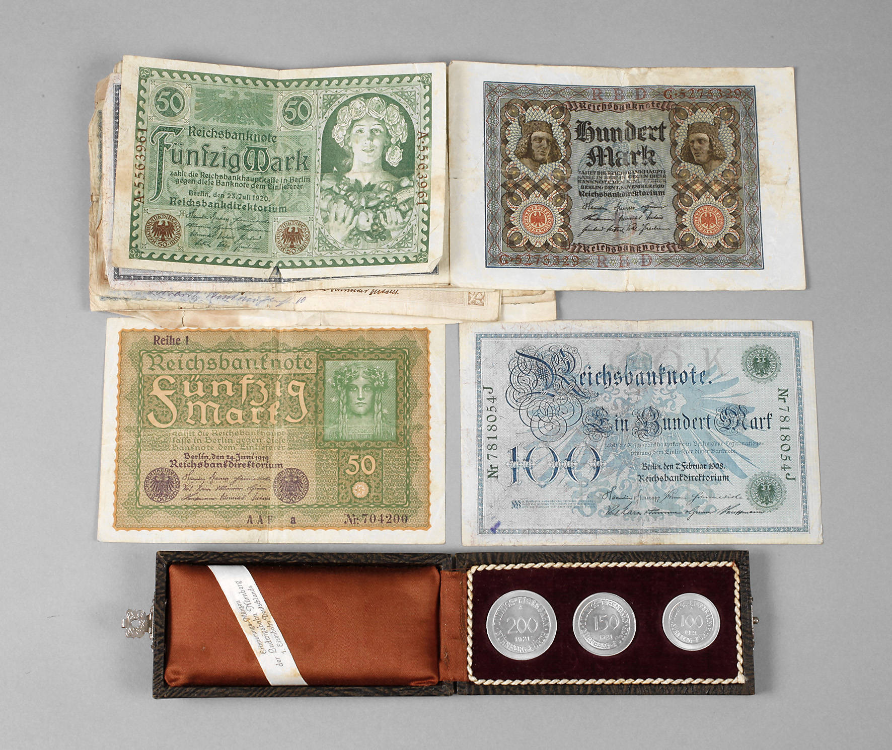 Erinnerungs-Münzen Ludwigsbahn Nürnberg