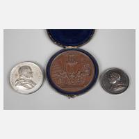 Konvolut Papst-Medaillen 19. Jh.111