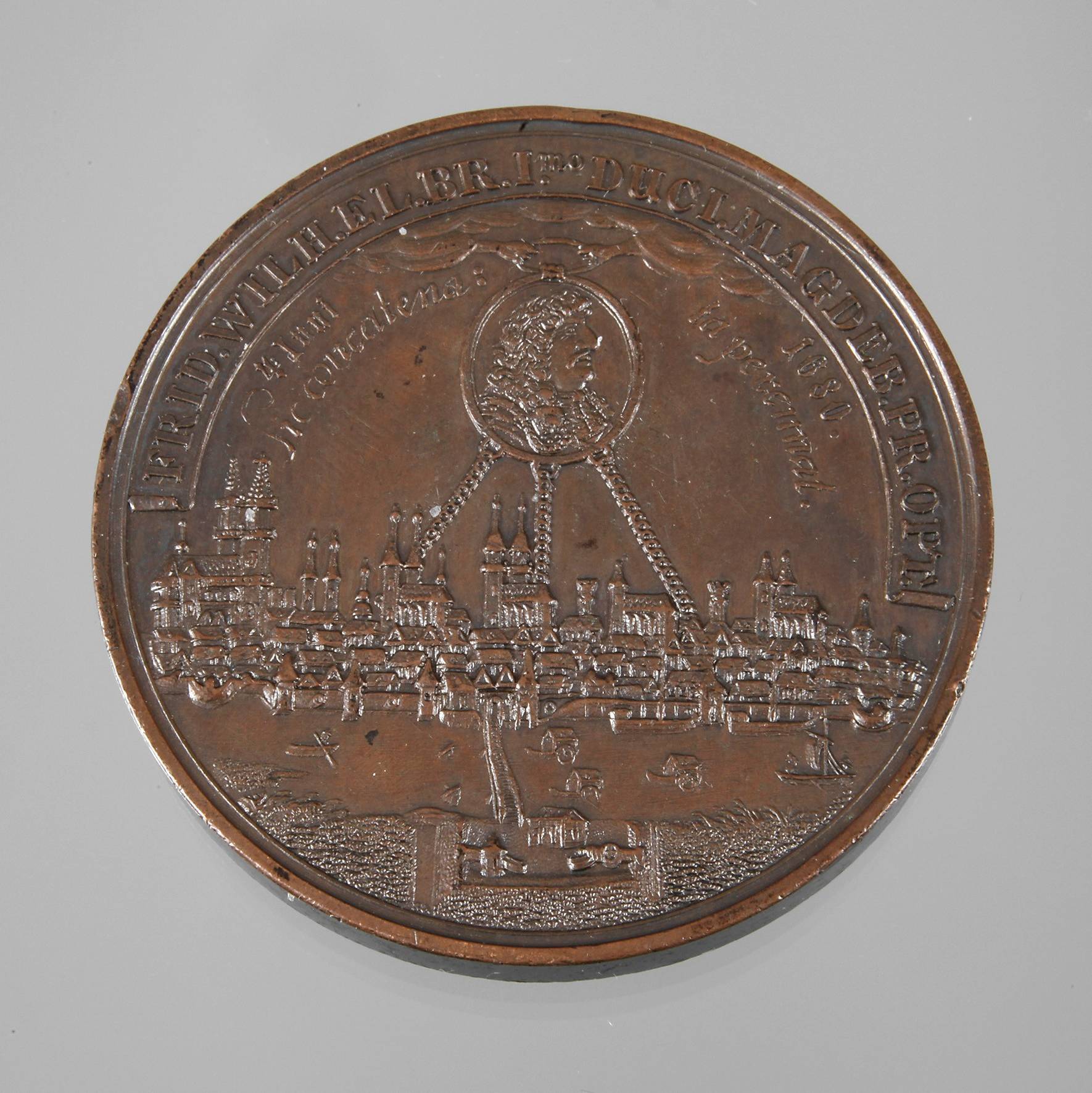 Medaille 200 Jahre preußisches Magdeburg