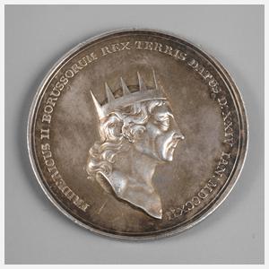 Gedenkmedaille Tod Friedrich des Großen