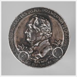Freimaurermedaille Goethe 1899