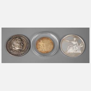 Konvolut Medaillen um 1900