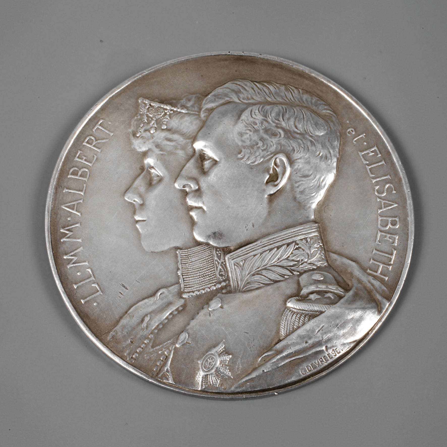 Silbermedaille Belgien