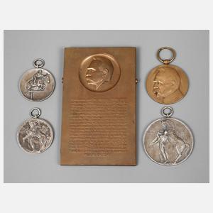 Konvolut Medaillen Polen